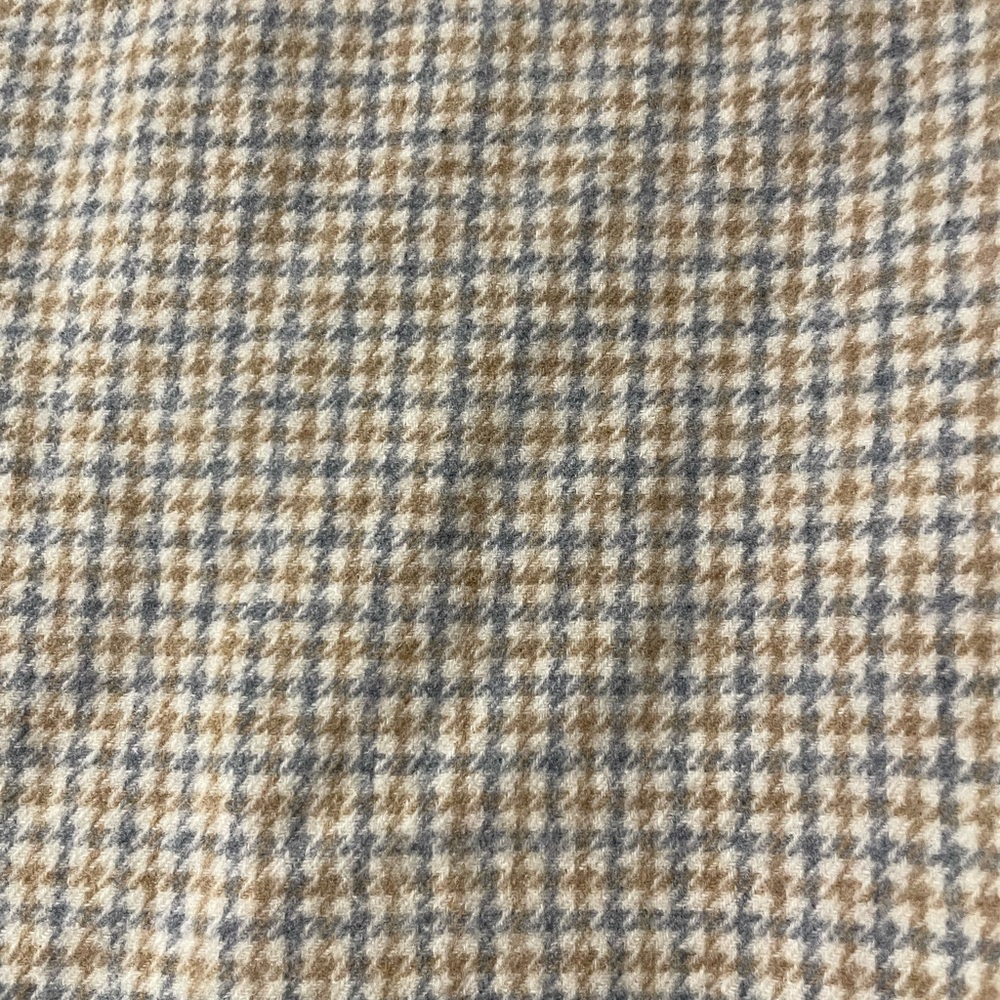 Pendleton Houndstooth Plaid Jacket Brown/Grey Vir… - image 7